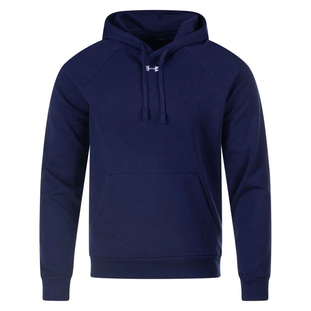 Under Armour Men’s Navy Rival Fleece Hoodie, Size Small/SMT - 1379757 Pull over